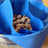 Cocoa dusted hazelnuts