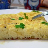 Omelette with cheese