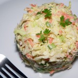 Crispy coleslaw