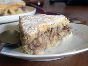 Skinny apple coffee-cake