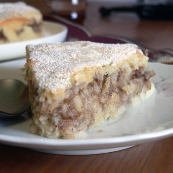 Skinny apple coffee-cake